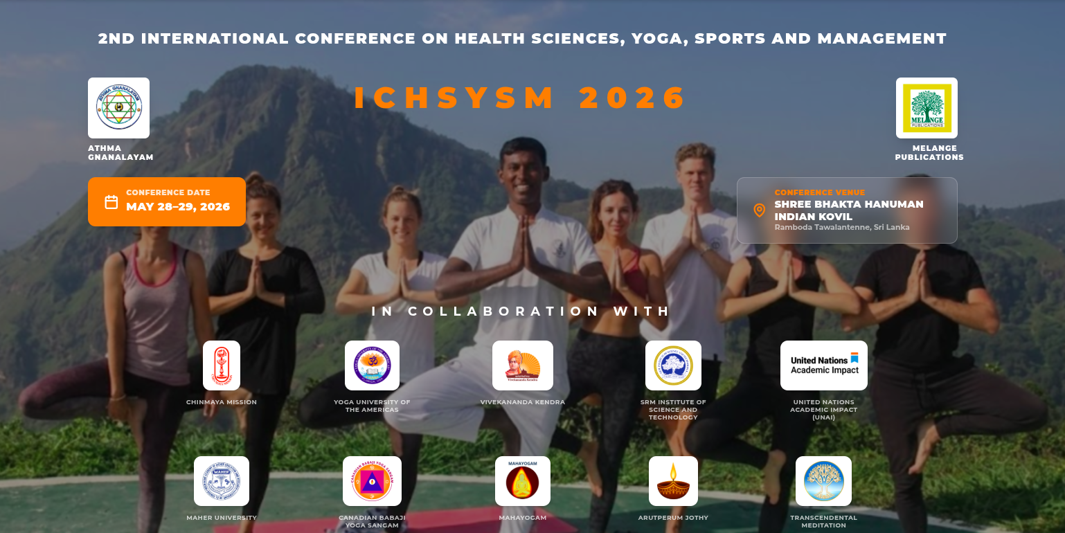 ICHSYSM 2026